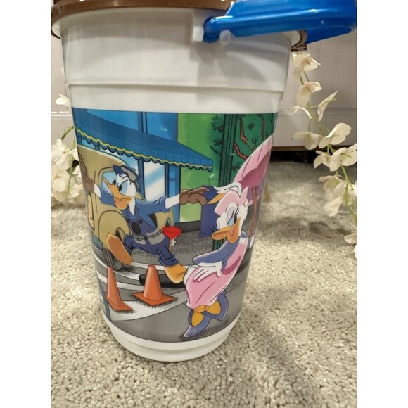 Disney Mickey & Friends Plastic Bucket cups With Lids - Picture 9 of 11